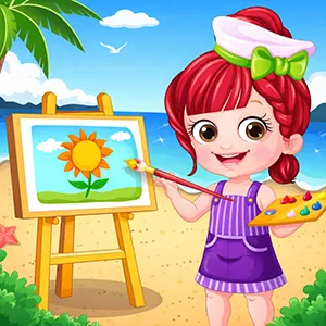 Baby Hazel Artist Dressup