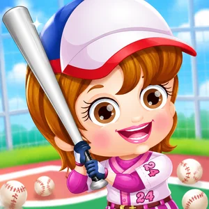 Baby Hazel Baseball Player Dressup