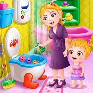 Baby Hazel Bathroom Hygiene