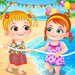 Baby Hazel Beach Party
