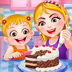 Baby Hazel Black Forest Cake