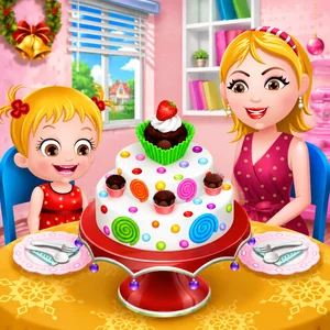 Baby Hazel Candy Cake
