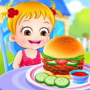 Baby Hazel Cheeseburger