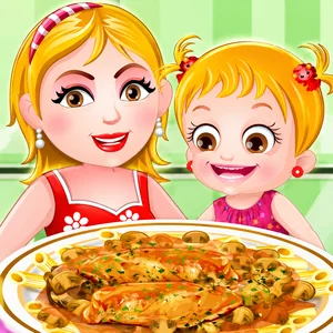 Baby Hazel Chicken Marsala