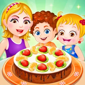 Baby Hazel Chocolate Brownie Cake