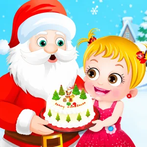 Baby Hazel Christmas Cake