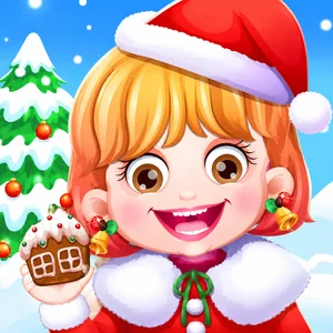 Baby Hazel Christmas Day Dress Up
