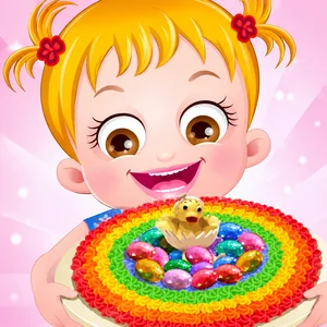Baby Hazel Easter Nest Cake