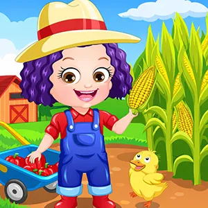 Baby Hazel Farmer Dressup