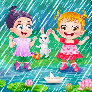Baby Hazel First Rain