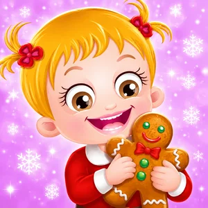 Baby Hazel Gingerbread Christmas Cookies