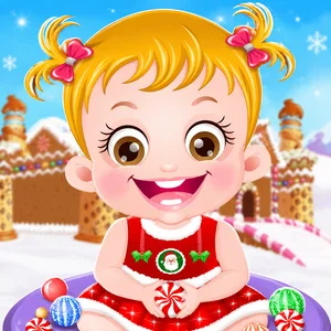 Baby Hazel Gingerbread House