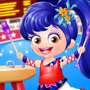 Baby Hazel Gymnast Dress Up