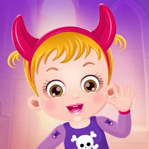 Baby Hazel Halloween Castle