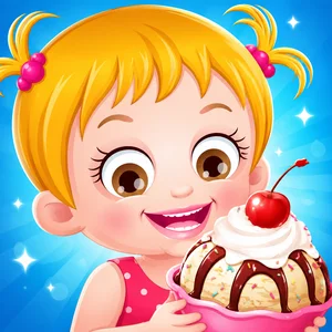 Baby Hazel Homemade Ice Cream
