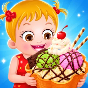 Baby Hazel Ice Cream Sundae