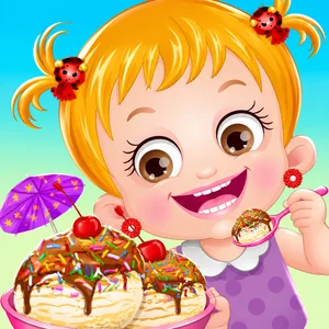 Baby Hazel Ice Cream