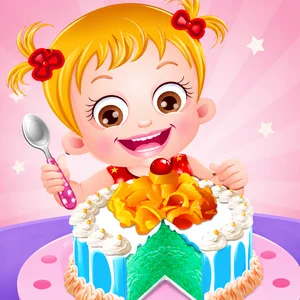 Baby Hazel Icecream Cake