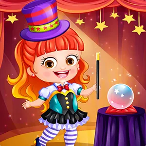 Baby Hazel Magician Dressup