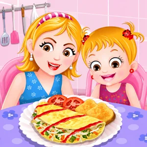 Baby Hazel Omelette