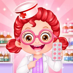 Baby Hazel Pharmacist Dressup