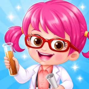 Baby Hazel Scientist Dressup