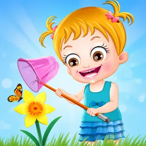 Baby Hazel Spring Time