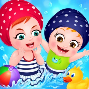 Baby Hazel Swimming Time