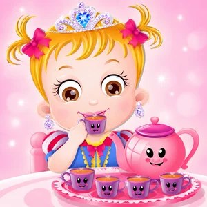 Baby Hazel Tea Party
