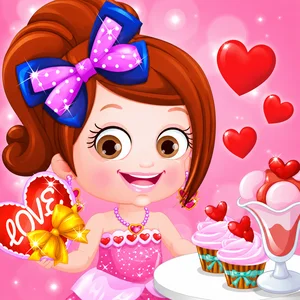 Baby Hazel Valentine Dressup