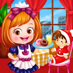 Baby Hazel Waitress Dressup