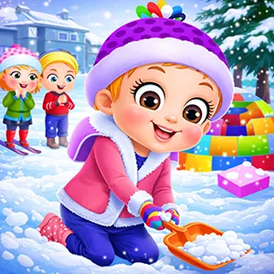 Baby Hazel Winter Fun