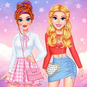 Bffs Cutsie Colorful Dress Up