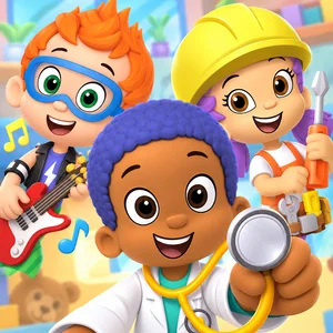 Bubble Guppies Career Day Dress Up