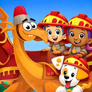 Bubble Guppies Firefighter Knights To The Rescue