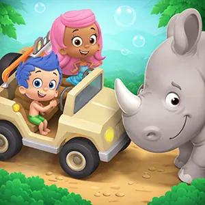 Bubble Guppies Lonley Rhino Friend Finder