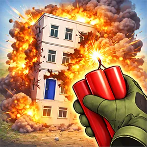 Captain Tnt Destroy Building Simulator