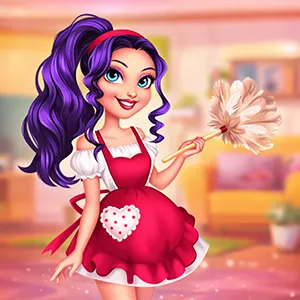 Cute House Cleaning