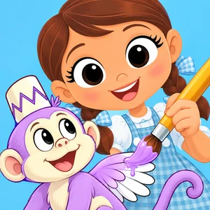 Dorothy And The Wizard Of Oz Splash Art
