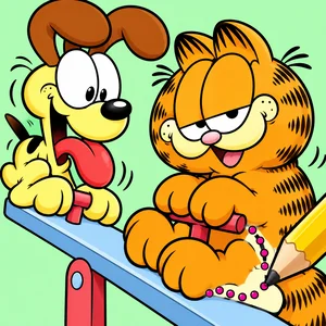 Garfield Connect The Dots