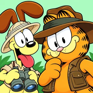 Garfield Snakes And Ladders