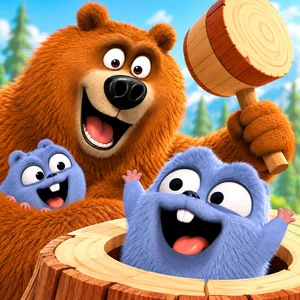 Grizzy And The Lemmings Whack A Lemming