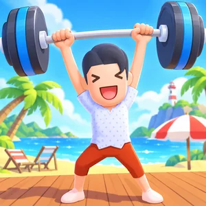 Gym Lifting Hero Tile Master