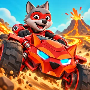 Kingdom Force Volcano Chase
