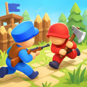 Little Commander Red Vs Blue