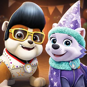 Paw Patrol Halloween Puzzle Party