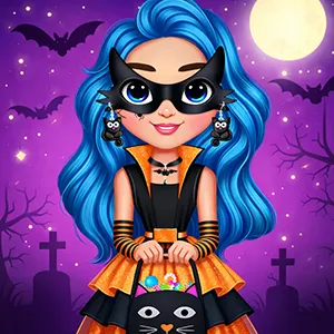 Rainbow Girls Halloween Salon