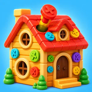 Screw Pizzle 3d Brain Teaser