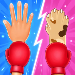Two Player Red Hands Game