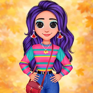 Violet Fall Fashion Shoot